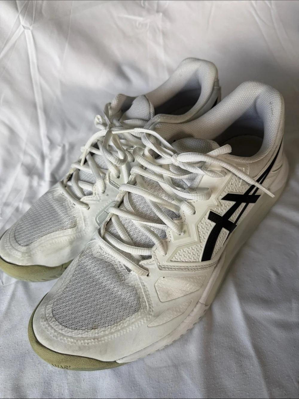 ASICS White Men's Athletic Pickleball Sneakers Mens 11.5
